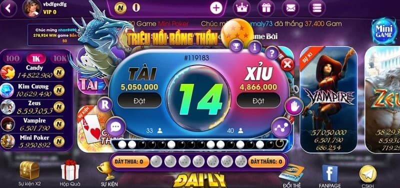 Tài xỉu 789Bet