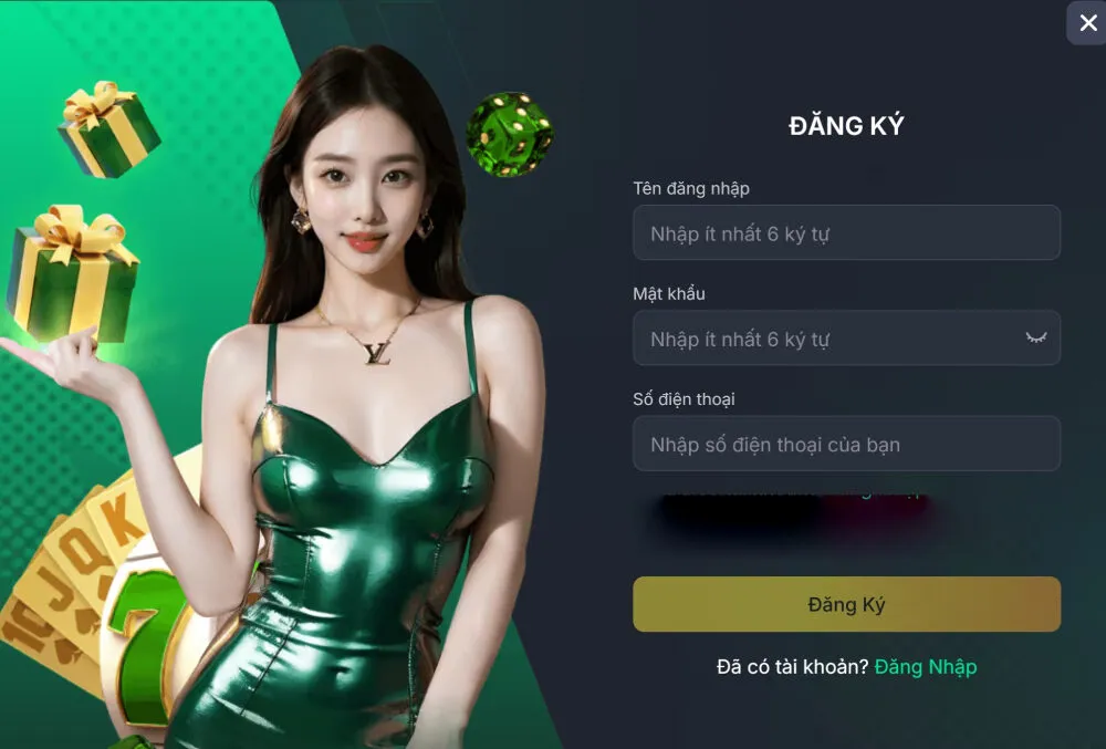 Điền thông tin chính xác và đầy đủ để tham gia KT88