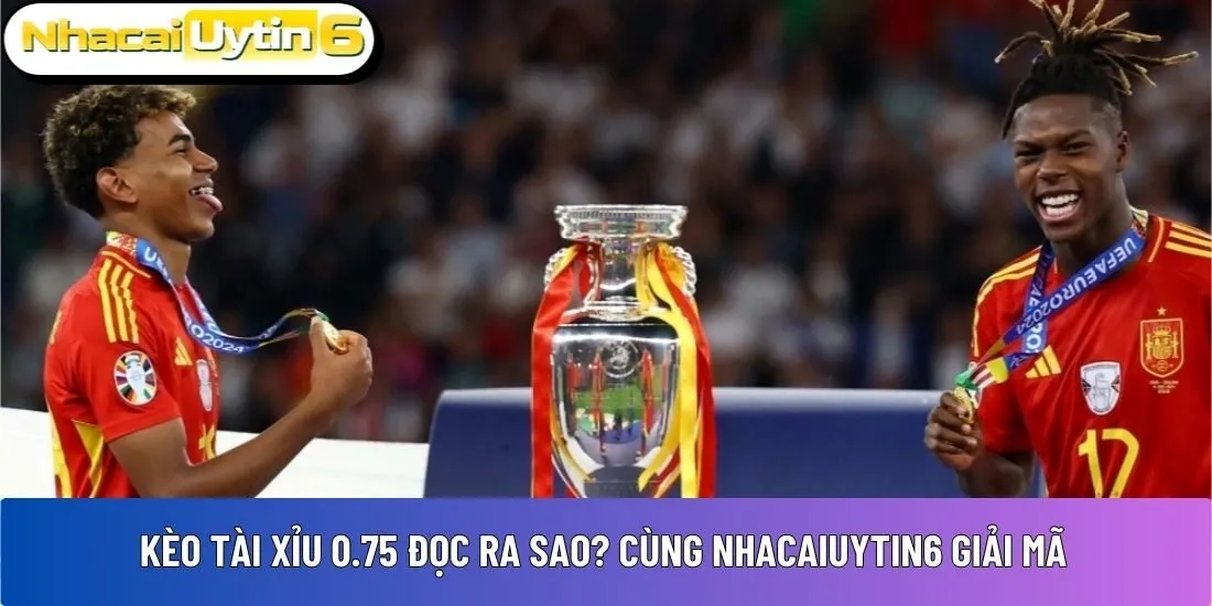 kèo tài xỉu 0.75