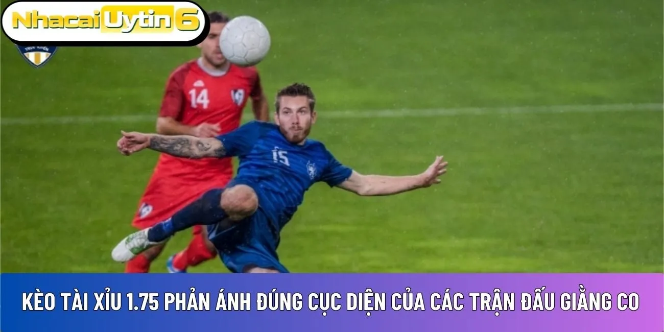 Kèo tài xỉu 1.75