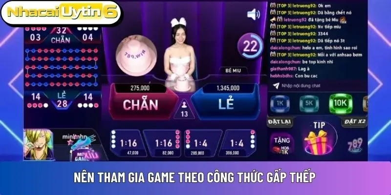 Nên tham gia game theo công thức gấp thếp