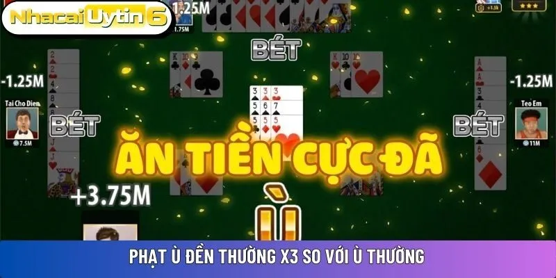 Phạt ù đền thường x3 so với ù thường